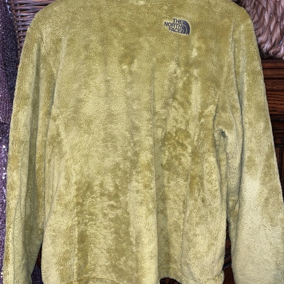 The North Face Women's Mustard silken  fleece Jacket - Picture 2 of 5